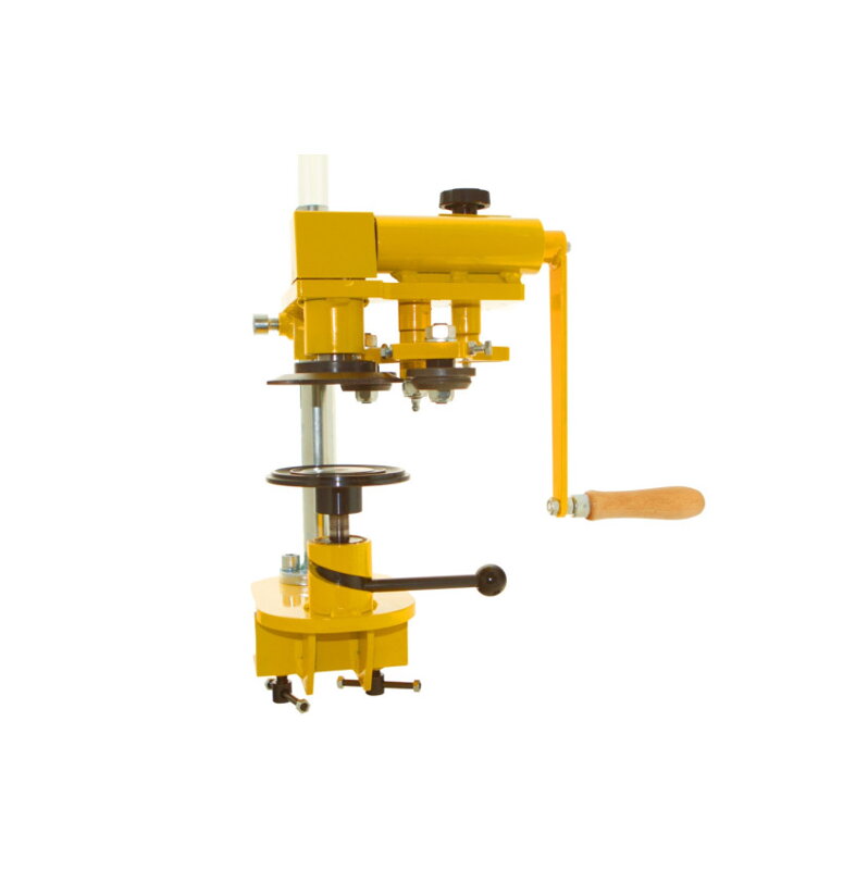 Manual automatic can sealer AZK-01 yellow